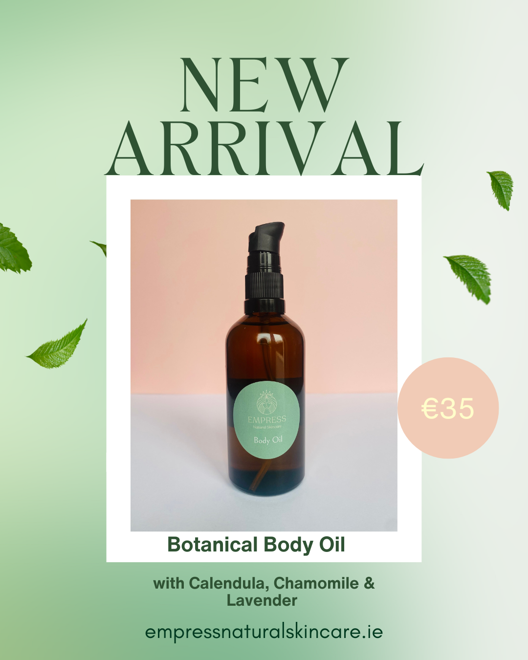 NEW ARRIVAL: Botanical Body Oil (100ml)