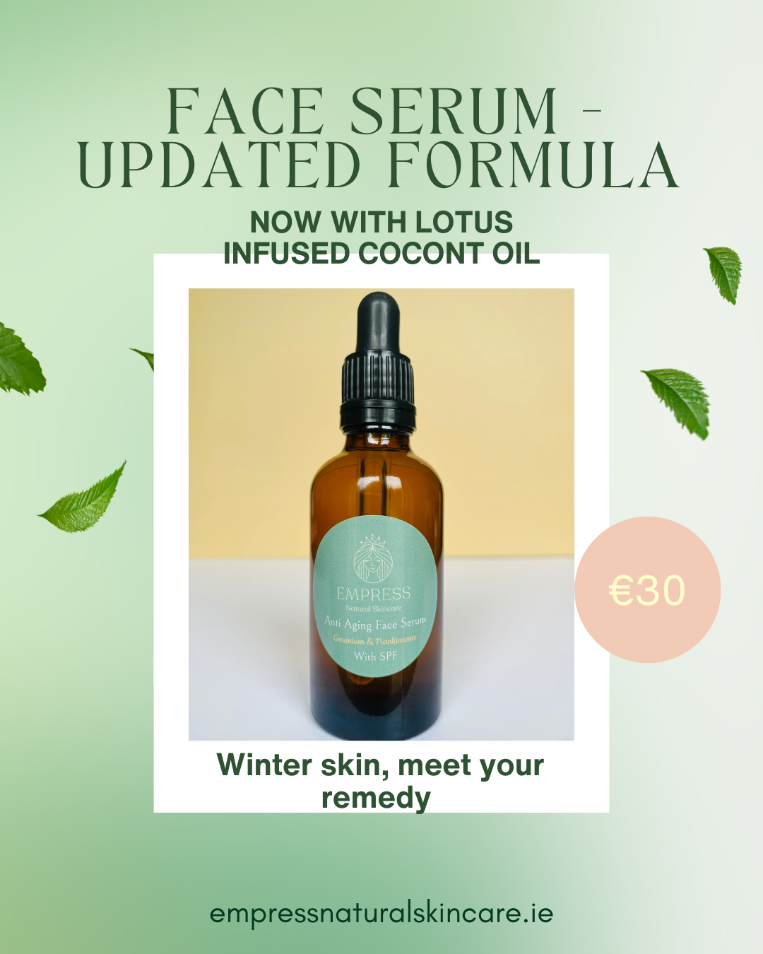 Anti Aging Face Serum (50ml) NEW & IMPROVED FORMULA